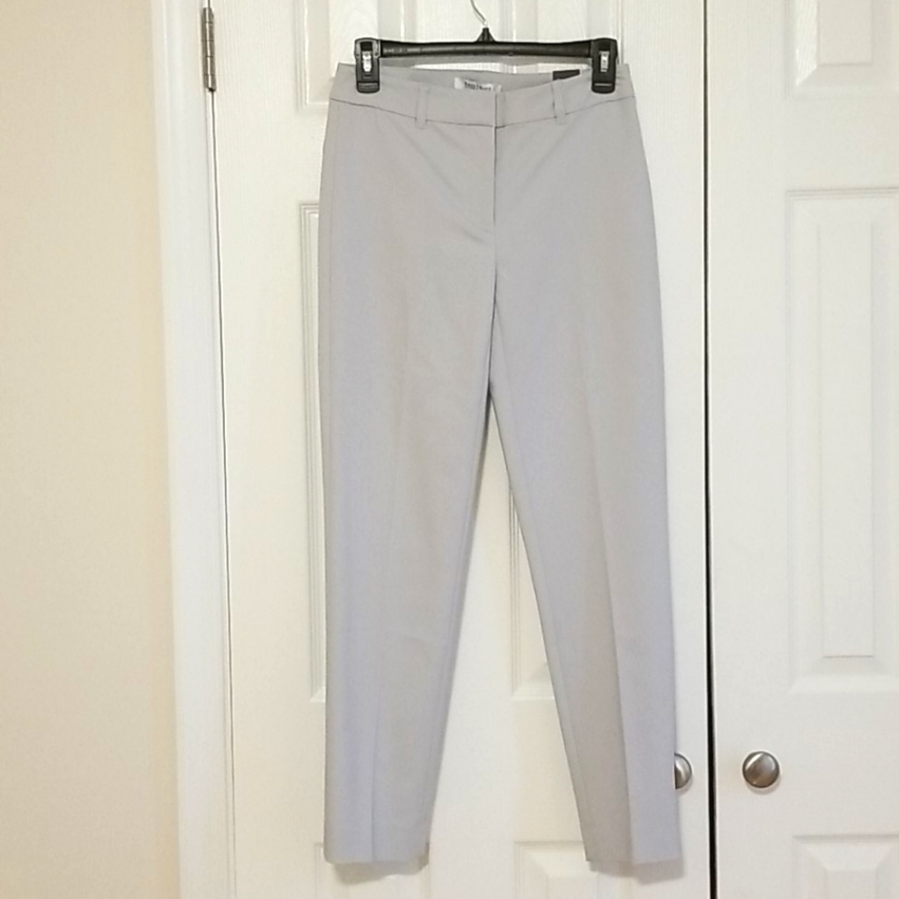 WHBM Grey Slim Ankle Pant NWT